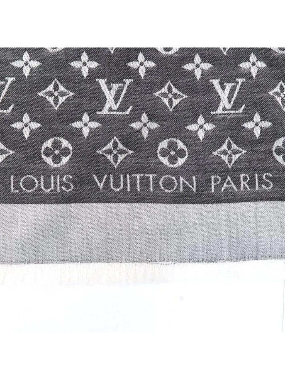 Louis Vuitton Shawl Monogram Denim Scarf